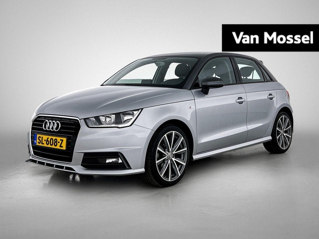 Audi A1 Sportback 1.0 TFSI Adrenalin 95 PK | S-line | Automa, Auto's, Audi, 12 maanden, Stof, 49 €/maand, Origineel Nederlands