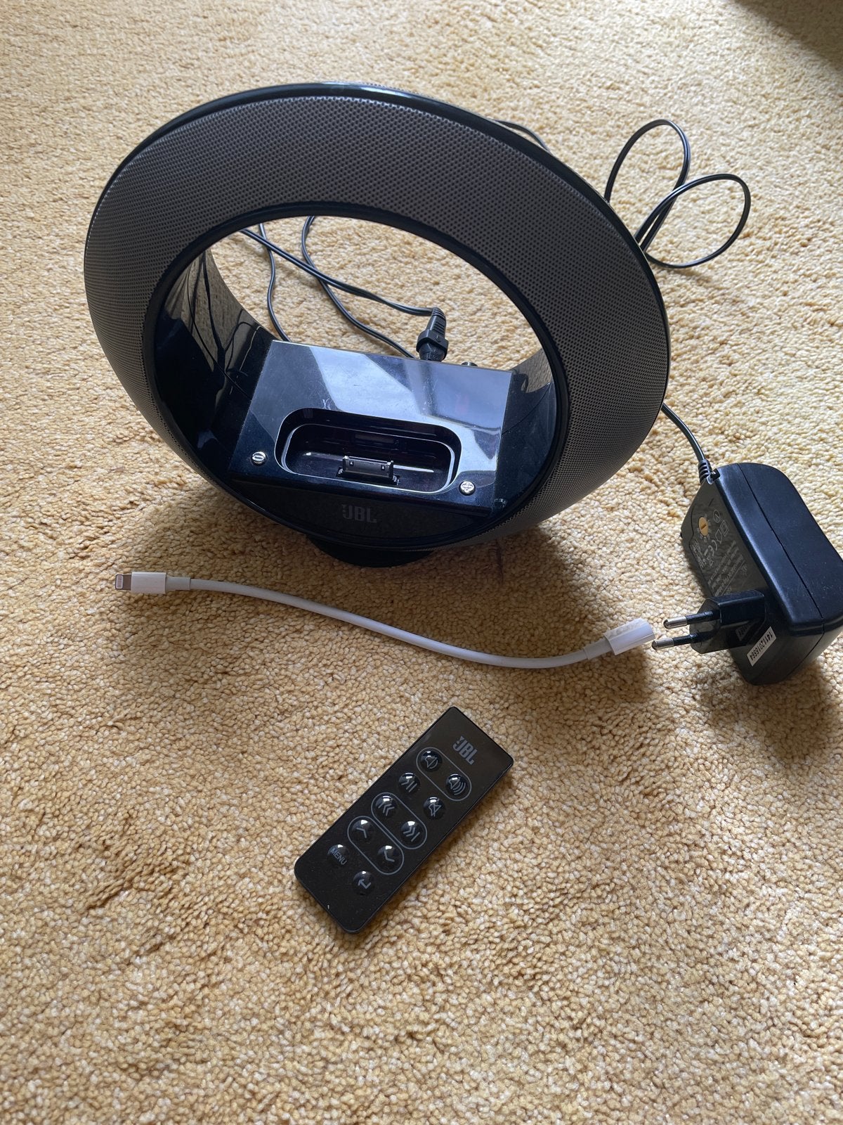 JBL On Stage Micro III iPod/iPhone Docking Station Speaker, Ophalen, JBL, Zo goed als nieuw, Minder dan 60 watt