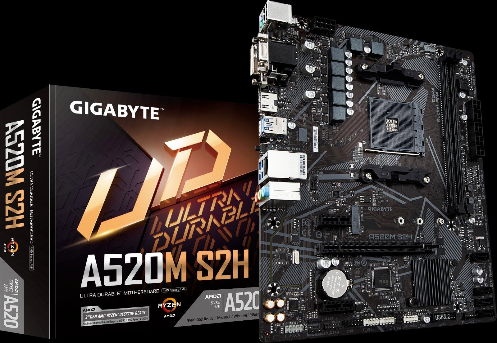 Gezocht: A520 AM4 Moederborden, Computers en Software, Moederborden, DDR4, Ophalen of Verzenden, Zo goed als nieuw, Micro-ATX