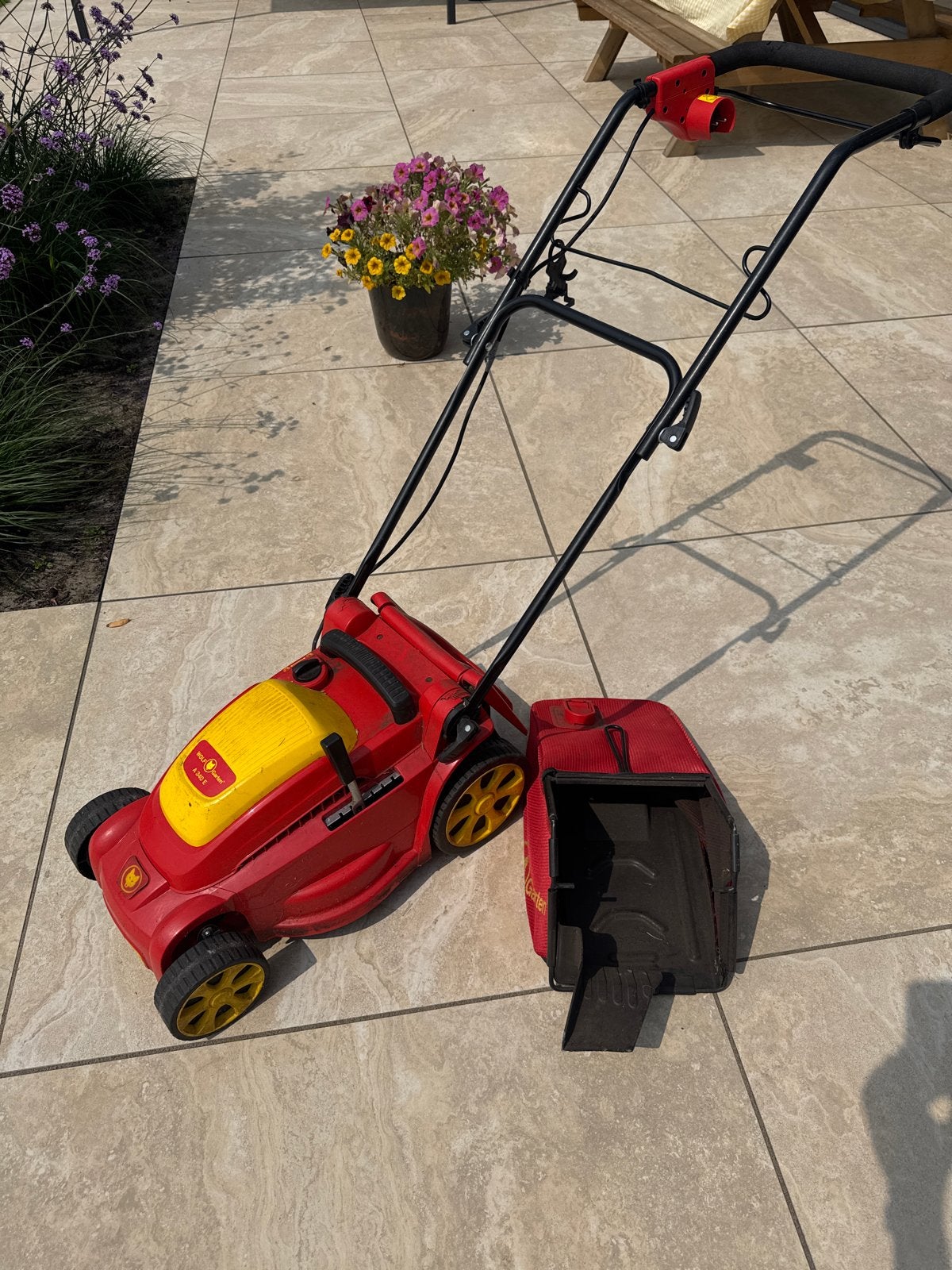 Wolf-Garten A 340 E Elektrische Grasmaaier, Tuin en Terras, Ophalen, Cirkelmaaier, Gebruikt, Elektrische grasmaaier