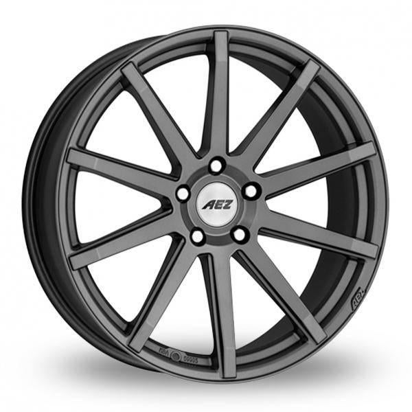 AEZ Straight graphite velgen 19" met Bridgestone Potenza, Gebruikt, Banden en Velgen, 235 mm, Zomerbanden