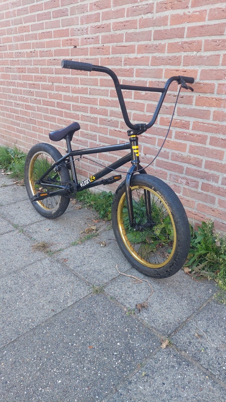 Kush2+ BMX fiets met nieuwe handvaten en goede staat, Ophalen, Gebruikt, Staal, Kush2+