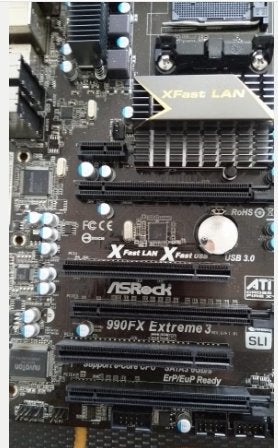 ASRock 990FX Extreme3 Moederbord - AM3+ Socket, AM3+, Verzenden, DDR3, Zo goed als nieuw