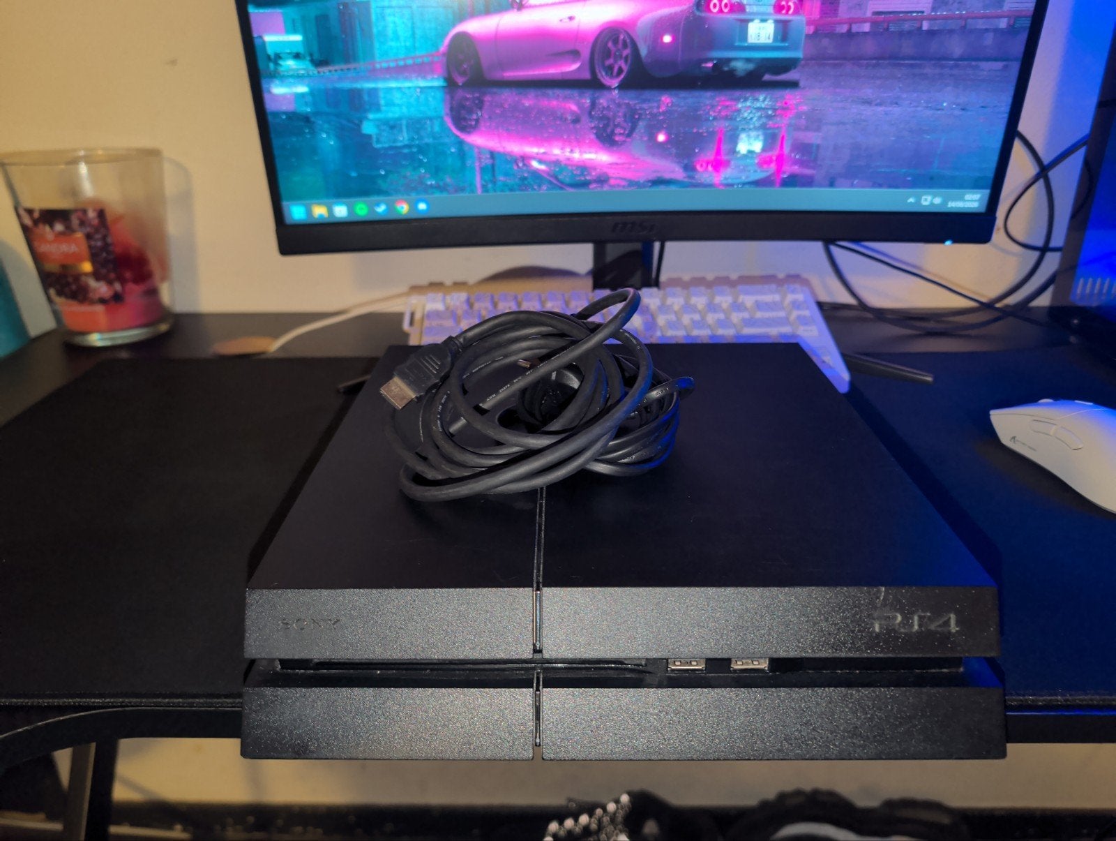 Playstation 4 + stroom & hdmi kabel, Spelcomputers en Games, Spelcomputers | Sony PlayStation 4, Ophalen of Verzenden, Zonder controller