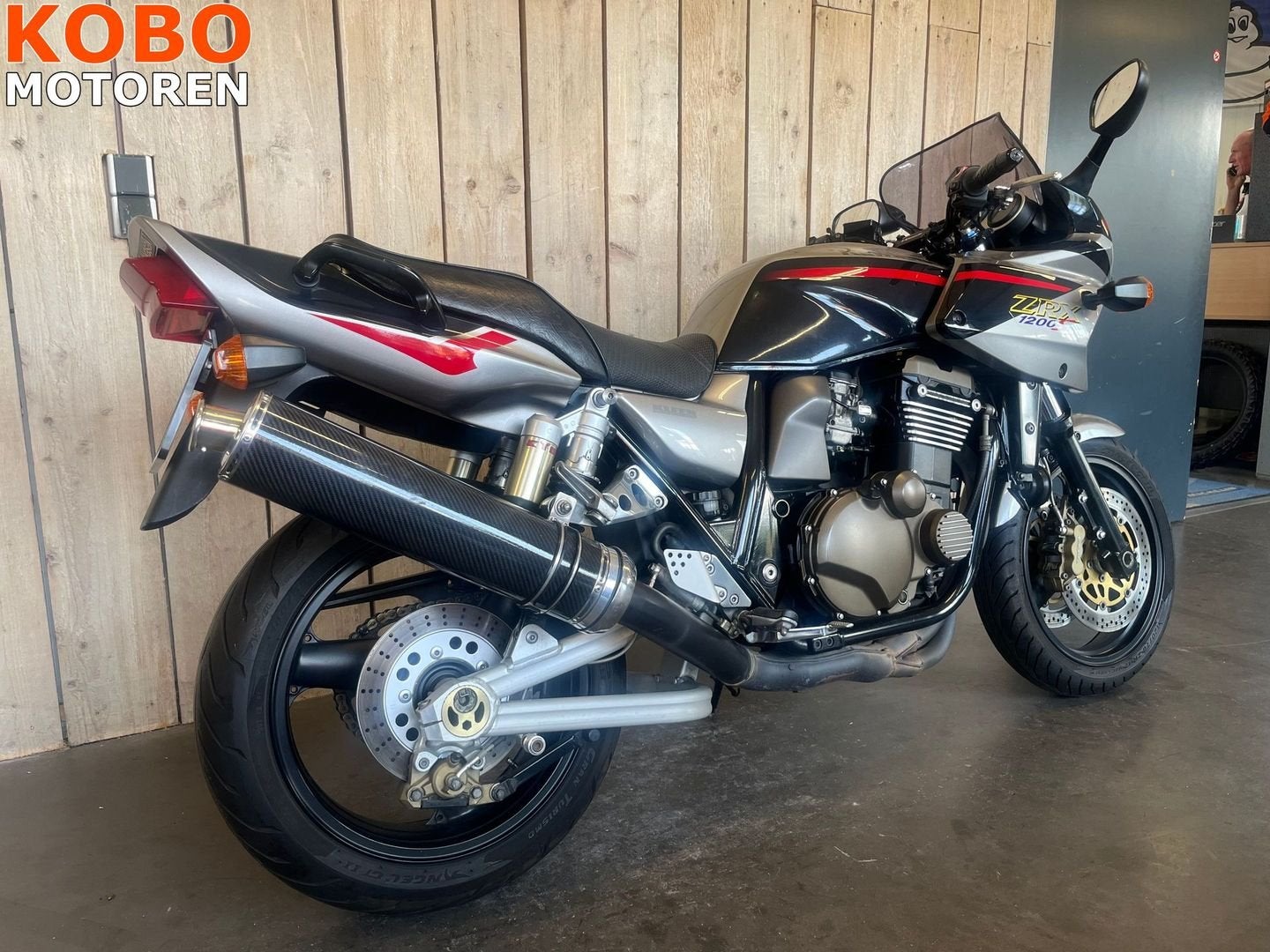 Kawasaki ZRX1200S (bj 2001), 1165 cc, 4 cilinders, Motorrijbewijs A, Bedrijf