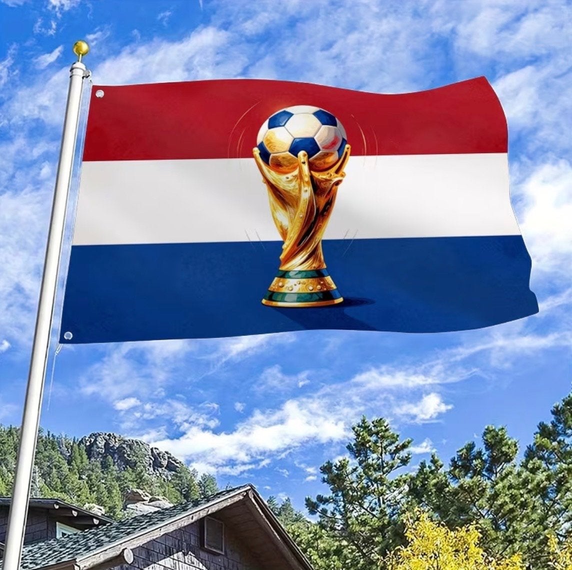 4 soorten fantastische Nederlandse vlaggen, OP = OP, Verzenden