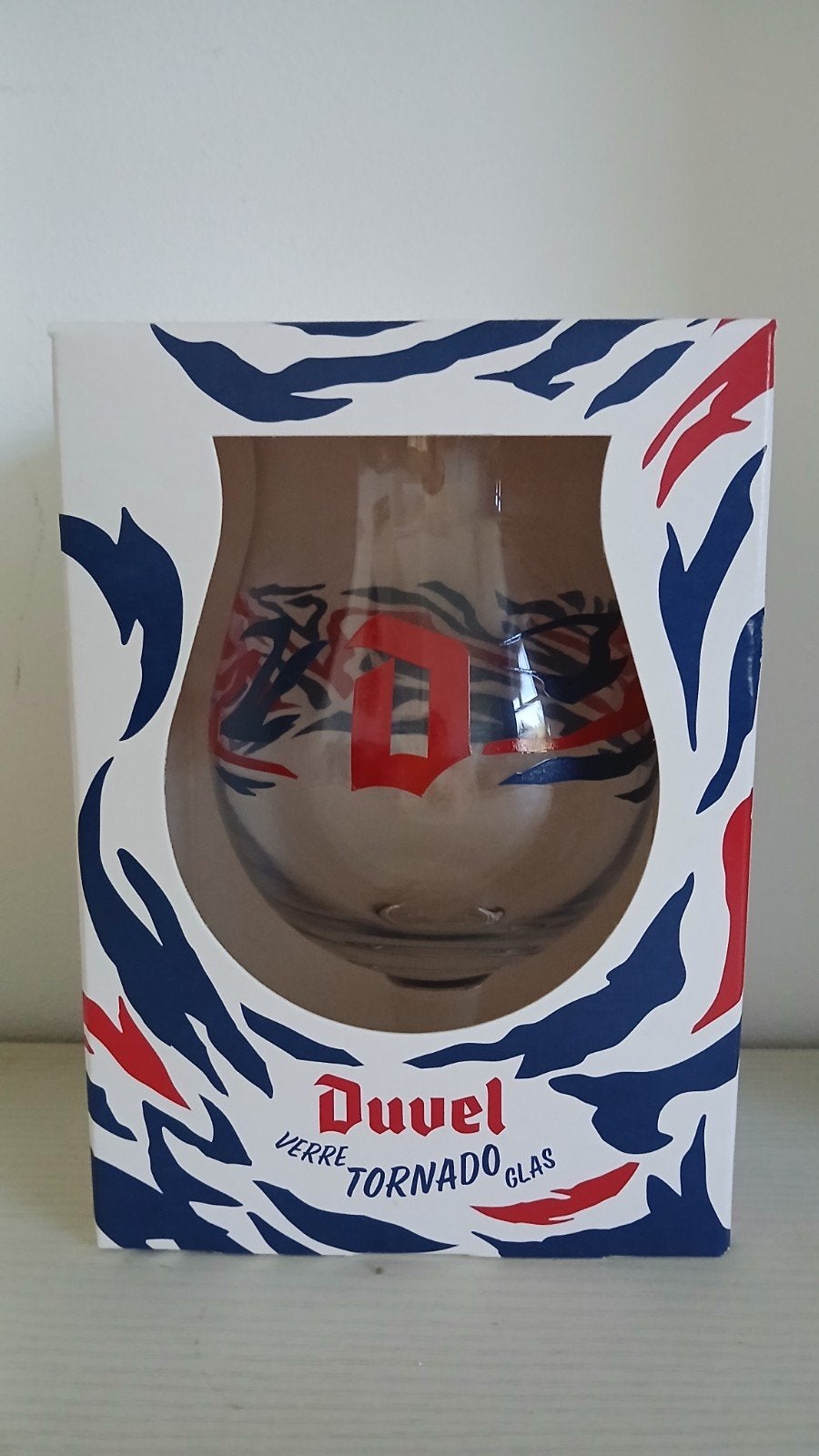 Duvel glas, Verzenden, Zo goed als nieuw, Glas of Glazen, Duvel