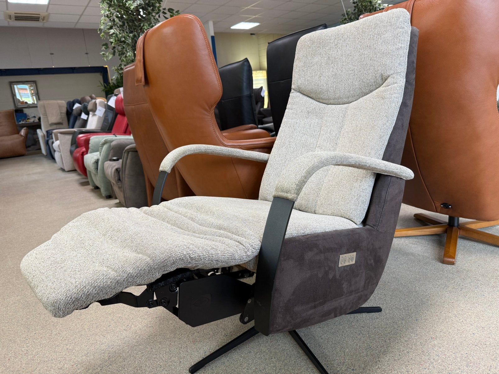 Montel Sta op relax stoel relaxfauteuil gratis bezorging, Ophalen of Verzenden, Zo goed als nieuw, Stof, Ruim 100 modellen met garantie