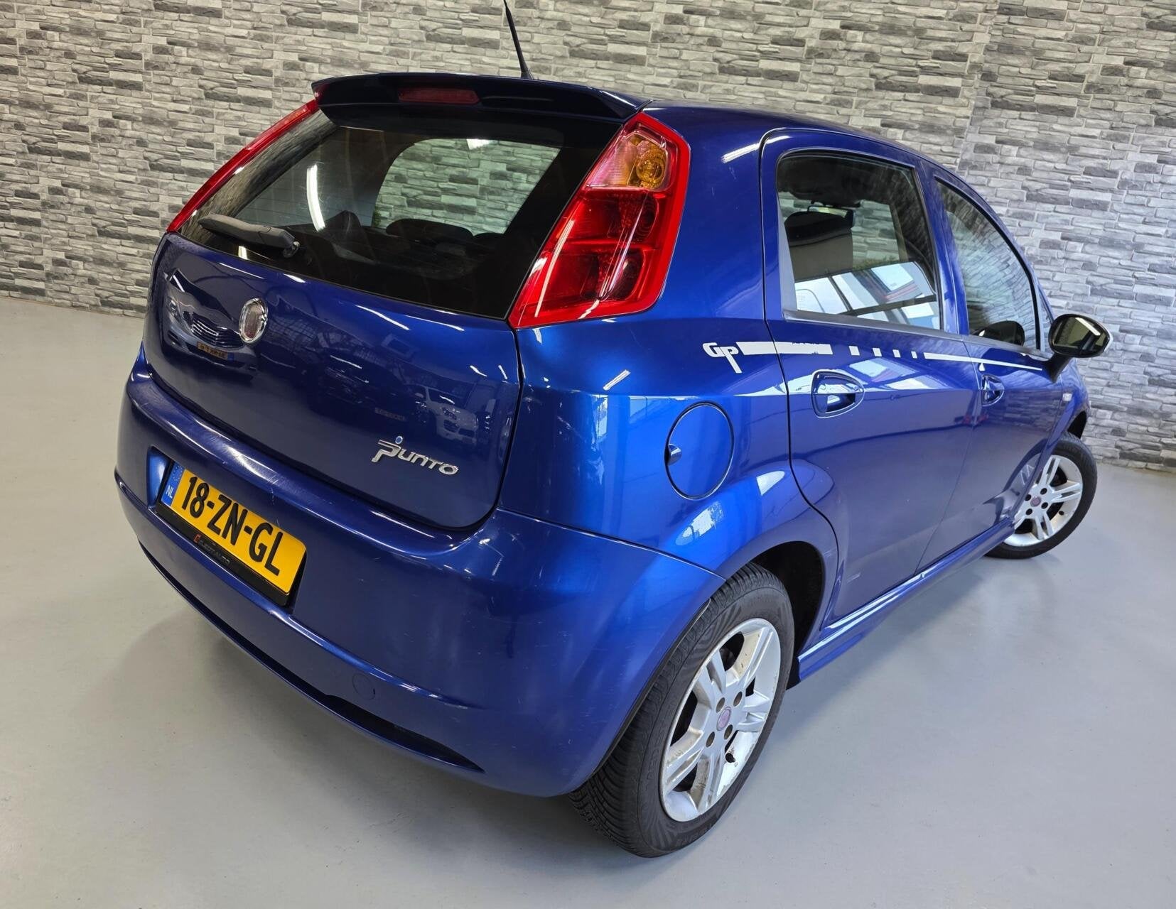 Sportieve Fiat Grande Punto 1.4 GP *NL auto*Airco*NAP*!, Auto's, Voorwielaandrijving, 4 cilinders, Grande Punto, Origineel Nederlands