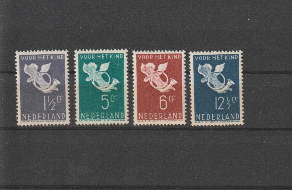 Nederland 1936, NVPH 289 t/m 292, Postfris., Ophalen of Verzenden, T/m 1940, Postfris