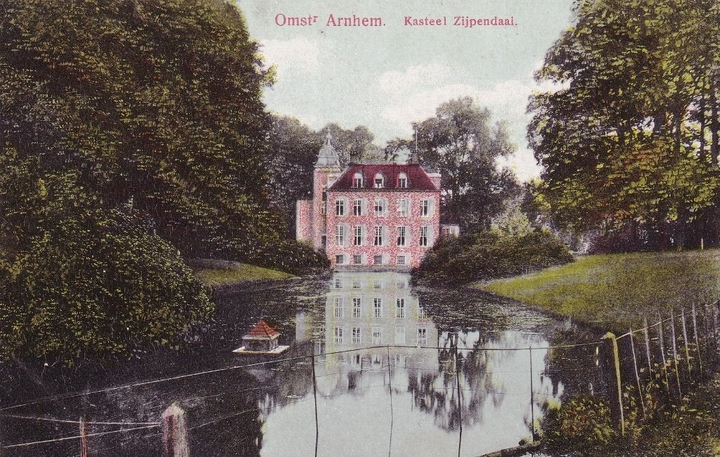 Arnhem kasteel Zijpendaal, Ophalen of Verzenden, Voor 1920, Gelopen, Gelderland
