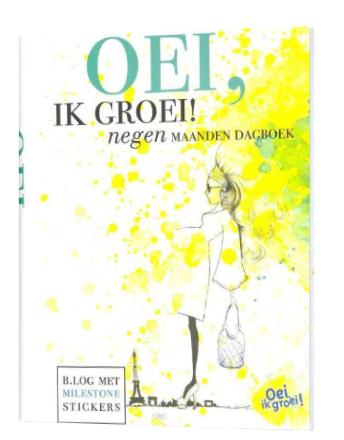 Oei, ik groei! Negen maanden dagboek Xaviera Plas, Ophalen of Verzenden, Zo goed als nieuw, Zwangerschap en Bevalling