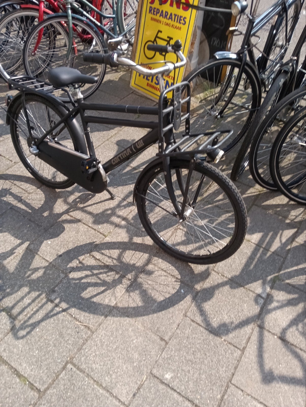 Cortina U4 jongensfiets 24 inch 3 versnellingen, Ophalen of Verzenden, Gebruikt, 24 inch, Versnellingen
