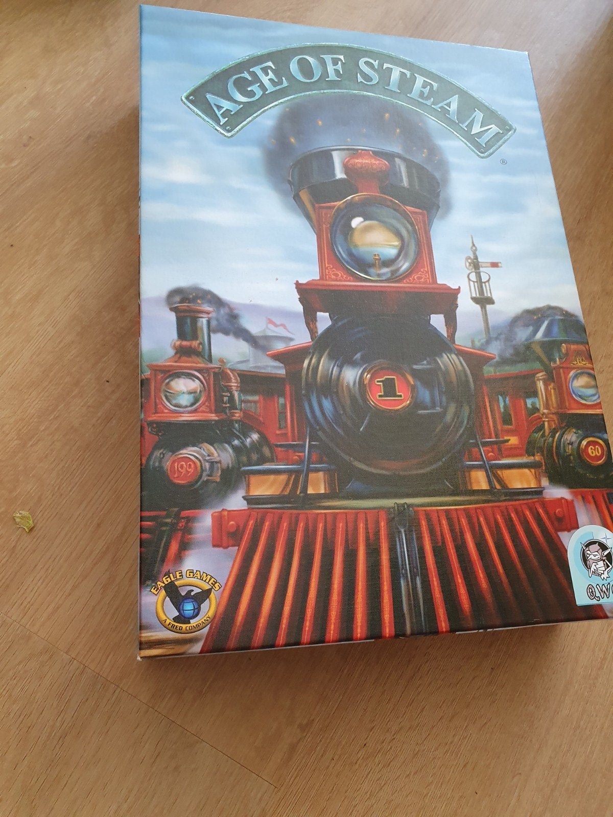 Age of Steam Bordspel - NL editie, Hobby en Vrije tijd, Drie of vier spelers, Ophalen of Verzenden, Zo goed als nieuw, Eagle Games