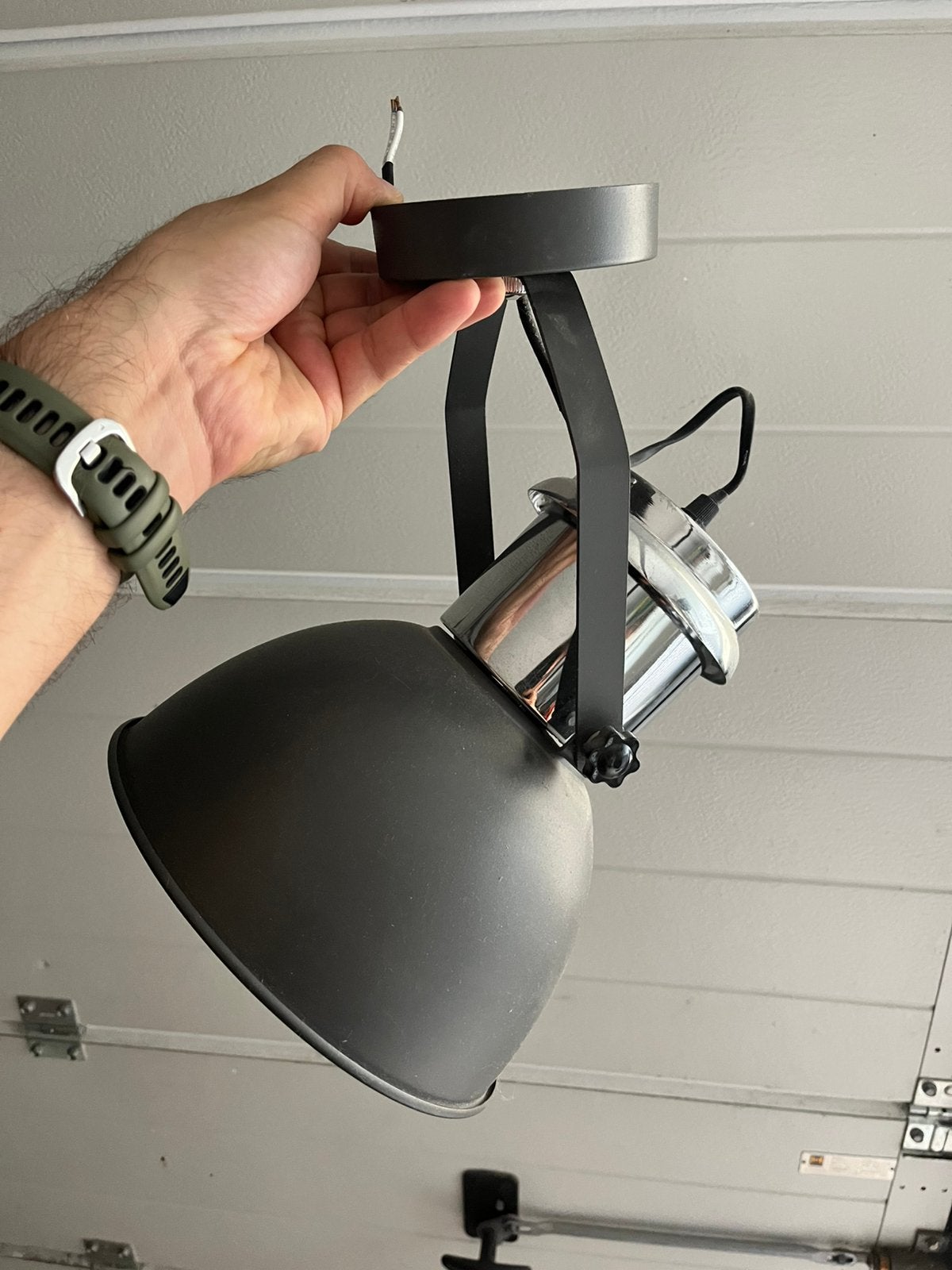 Industriele lamp Kwantum, Ophalen, Zo goed als nieuw