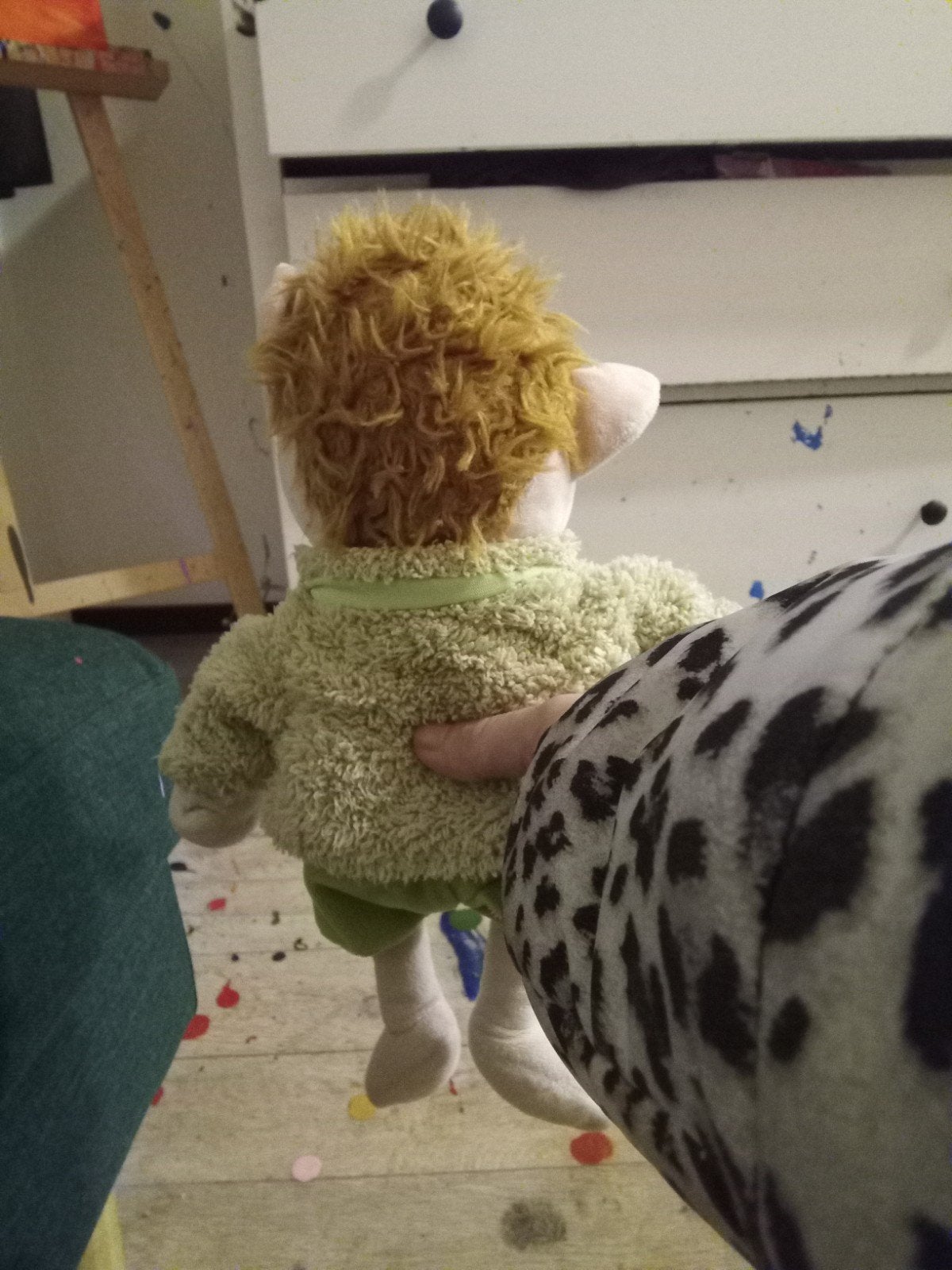 gorgel knuffel Jochem Myjer onbeschadigd uitwasbaar 28 cm, Ophalen of Verzenden, Nieuw