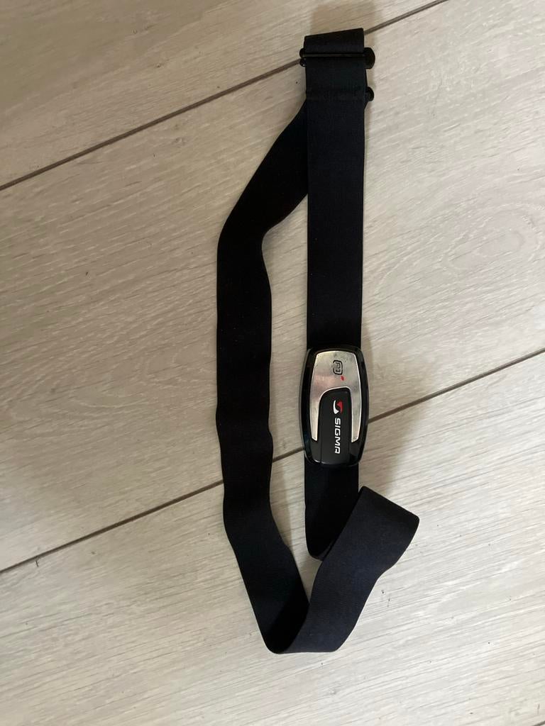 Sigma hartslagmeter met borstband, Sport en Fitness, Hartslagmeters, Ophalen of Verzenden, Gebruikt, Sigma, Met borstriem