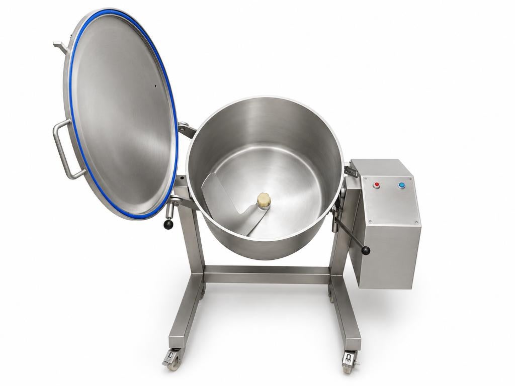 Vakona 220 IP RVS Meng-/Kookketel – Direct inzetbaar, Zakelijke goederen, Horeca | Food, Ophalen of Verzenden, Vlees