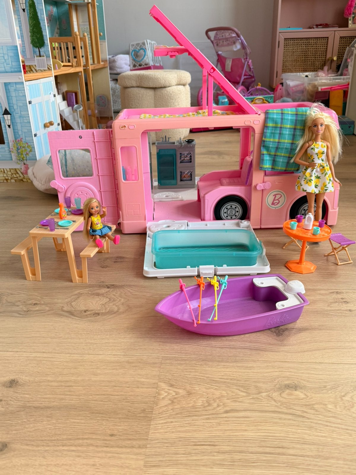 Barbie Camper, Ophalen, Gebruikt, Barbie
