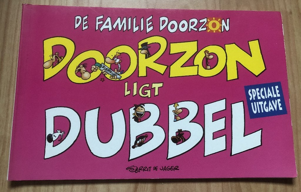 GERRIT DE JAGER - FAMILIE DOORZON - DOORZON LIGT DUBBEL, Eén stripboek, Ophalen of Verzenden, Zo goed als nieuw