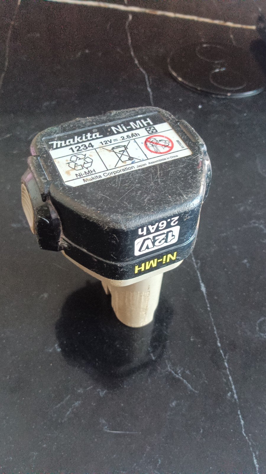 Makita Ni-MH 12V 2.6Ah Accu - Gebruikt, Ophalen of Verzenden, Gebruikt