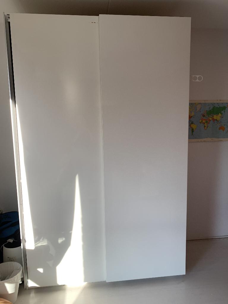 Kledingkast met schuifdeuren (PAX-IKEA), Overige materialen, Gebruikt, 200 cm of meer, 150 tot 200 cm