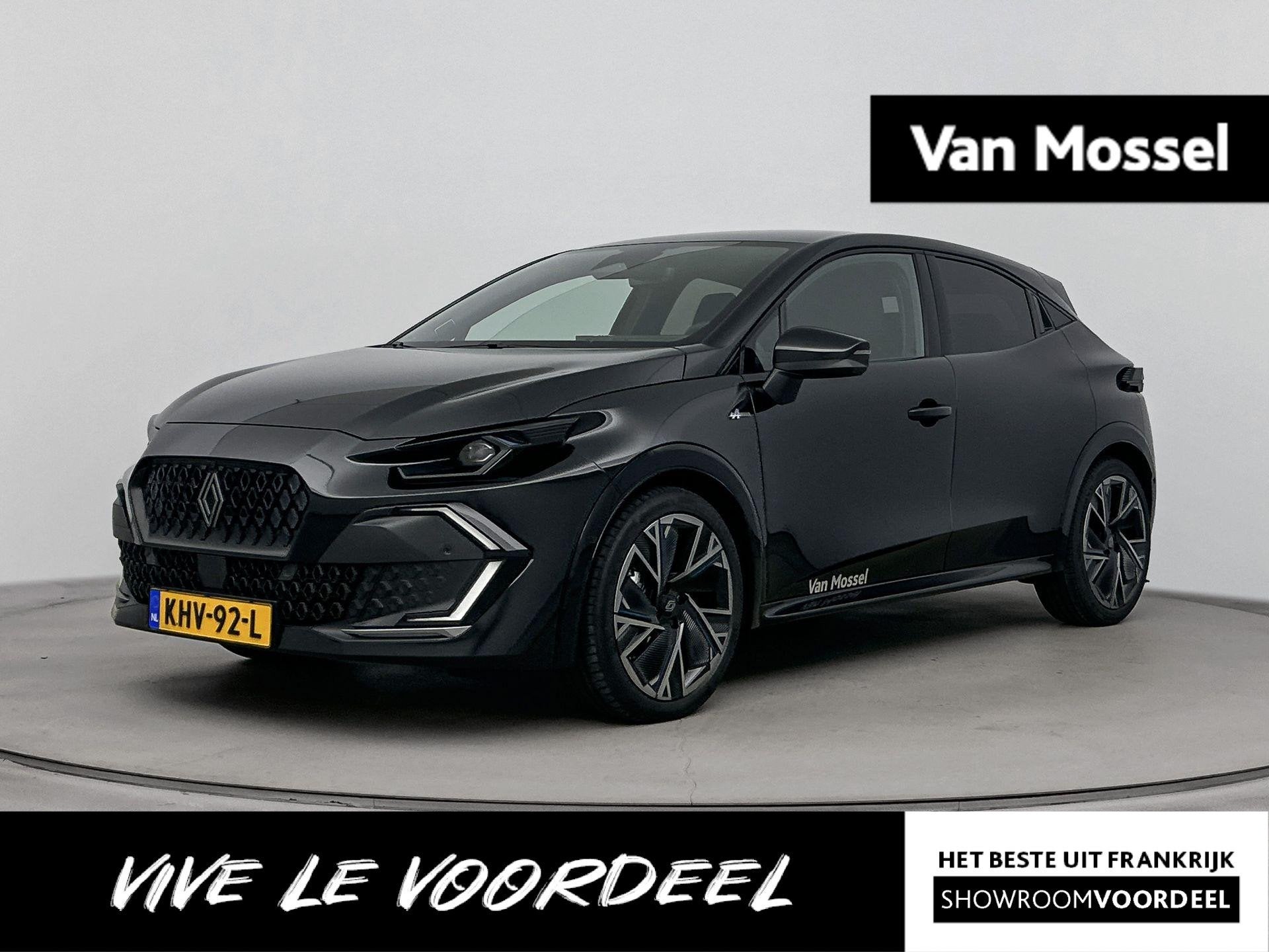 Renault Clio 1.8 Hybrid 160Pk esprit Alpine | Google Navigat, Auto's, Euro 6, 4 cilinders, Zwart, Origineel Nederlands