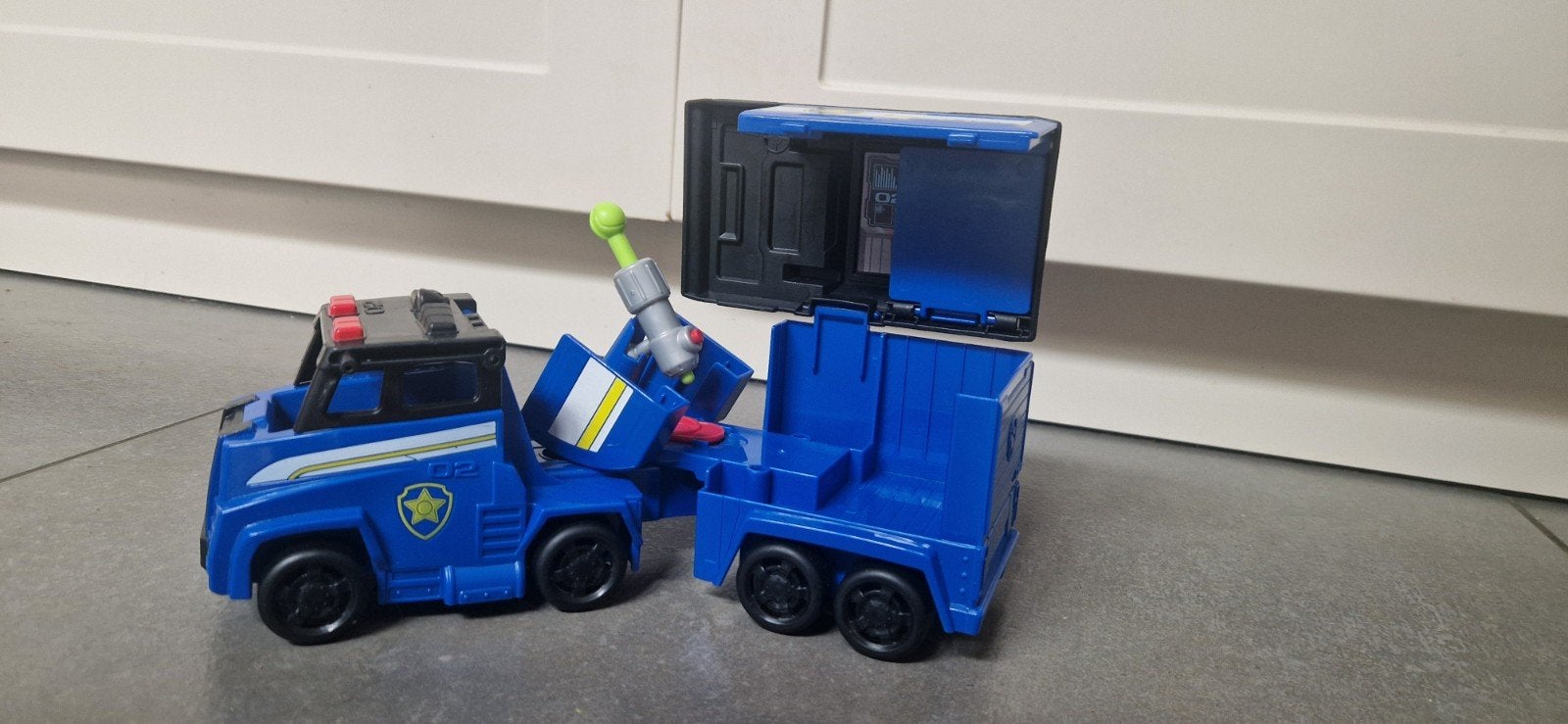 Paw Patrol Chase's Cruiser 5-in-1 Politie Voertuig, Ophalen of Verzenden, Gebruikt