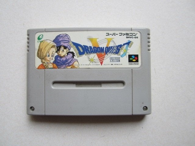 Dragon Quest 5 V SNES Super Nintendo NES, Gebruikt, 1 speler, Ophalen of Verzenden, Role Playing Game (Rpg)