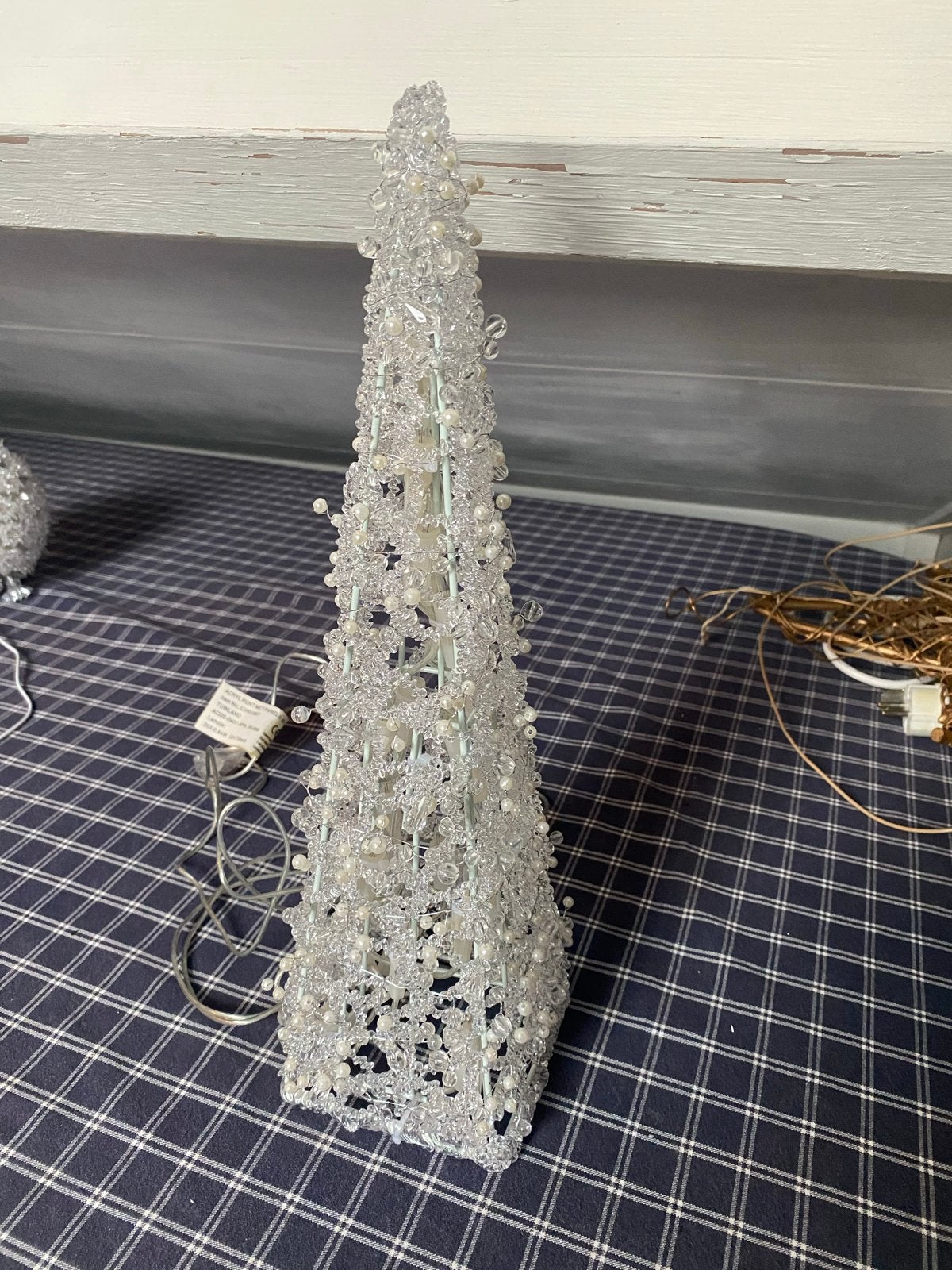 Verlichte piramide met stekker, Ophalen of Verzenden, Gebruikt