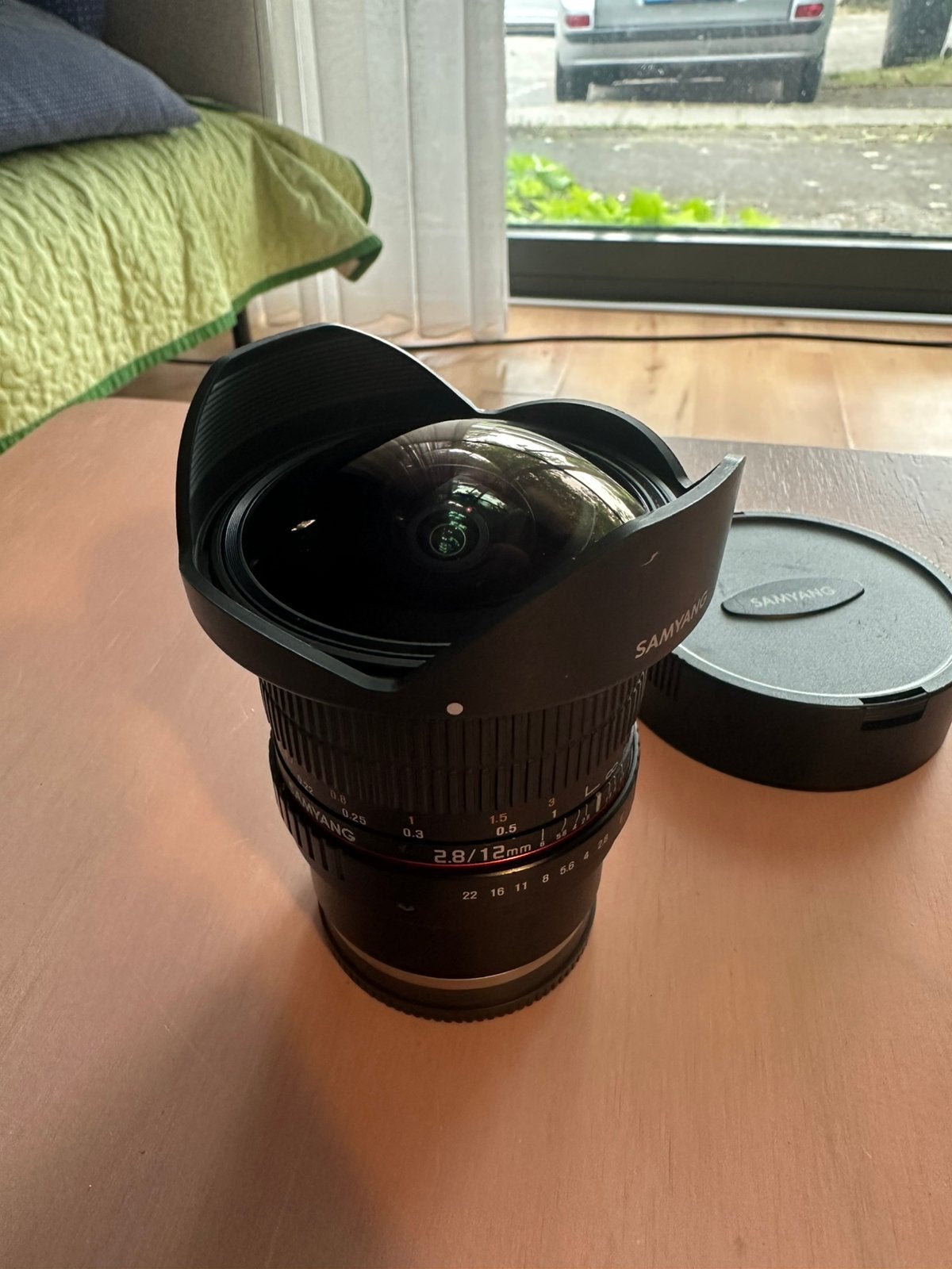 Samyang 12mm f2.8 fisheye / groothoek lens sony Fe, Audio, Tv en Foto, Fotografie | Lenzen en Objectieven, Ophalen of Verzenden