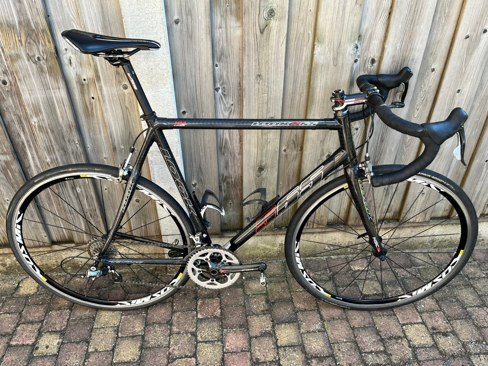 Look 585 racefiets XL - Carbon - sram force, 28 inch, Carbon, Zo goed als nieuw, Meer dan 20 versnellingen