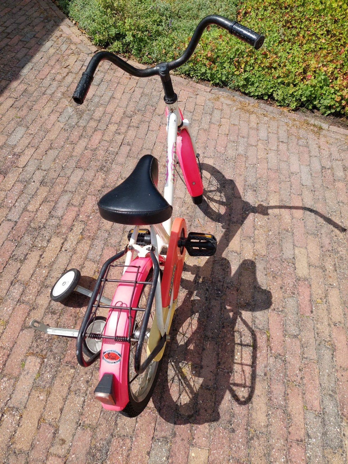 Union kid bike, Fietsen en Brommers, Ophalen, Gebruikt, 16 tot 20 inch, Zijwieltjes