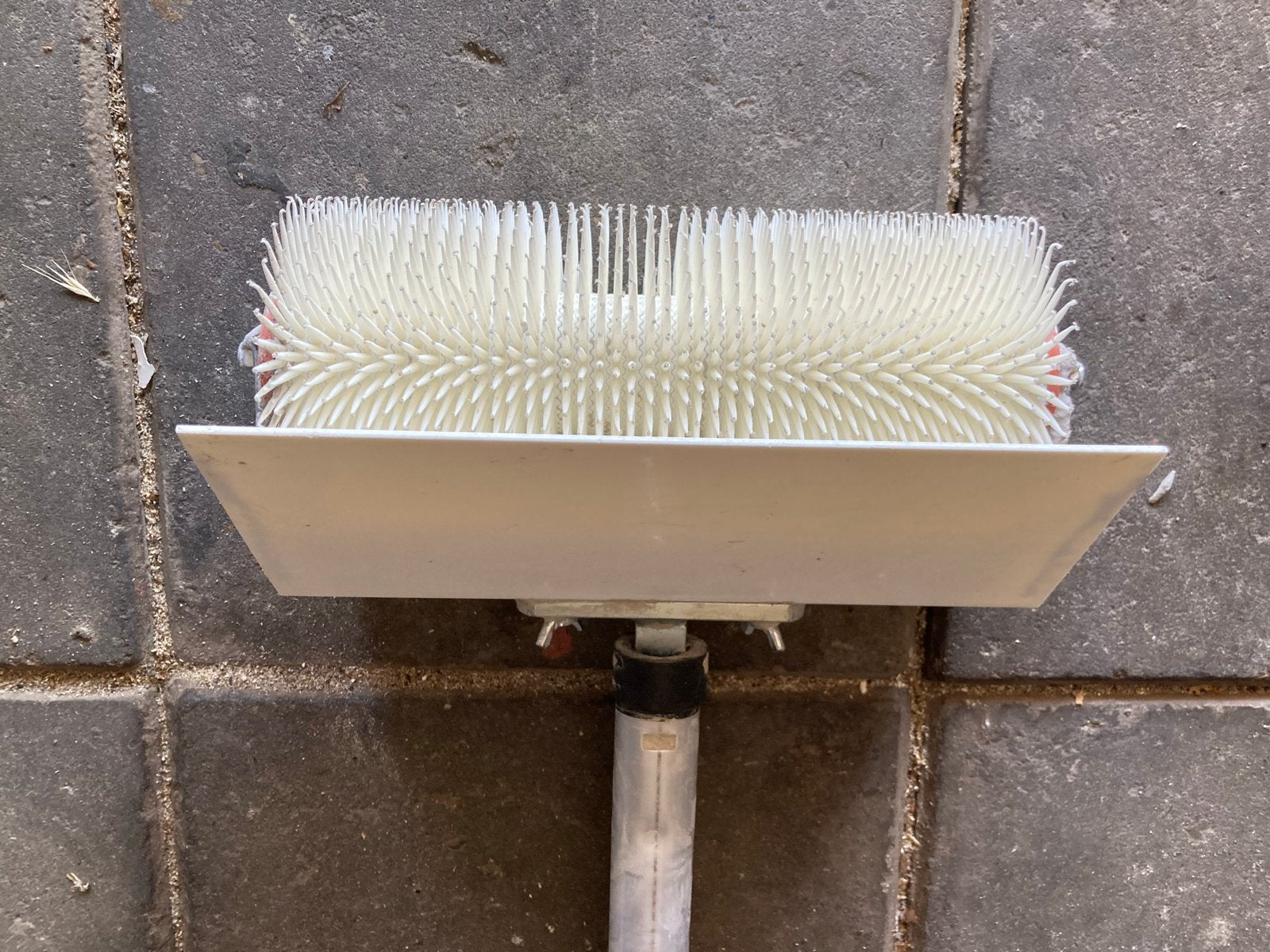 Egaliseer ontluchtingsroller / prikroller met lange stok, Ophalen of Verzenden, Gebruikt, Overige typen