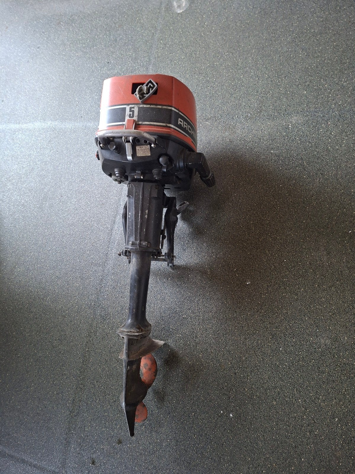 Volvo Penta Archimedes 5 pk buitenboordmotor, 5 tot 10 pk, Ophalen of Verzenden, Zo goed als nieuw, Buitenboordmotor