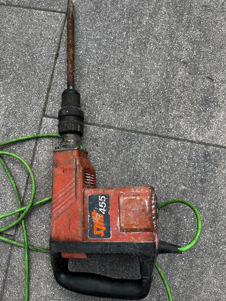 Spit 455 boorhamer, Doe-het-zelf en Verbouw, Gereedschap | Boormachines, Ophalen, Gebruikt, Boor- en/of Breekhamer