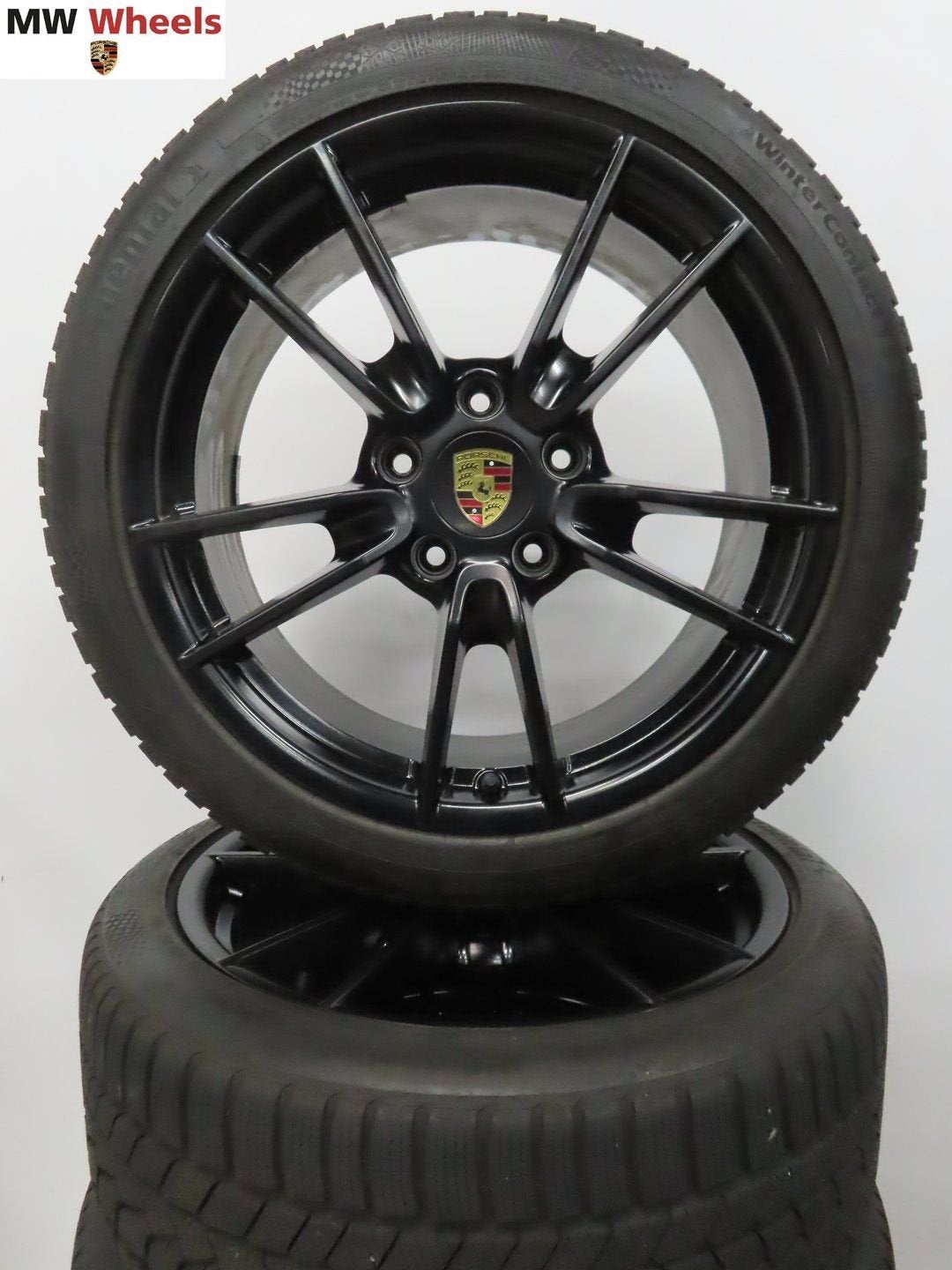 Porsche 20 inch Origineel velgen 911 992 met winterbanden, 19 inch, Gebruikt, -, -