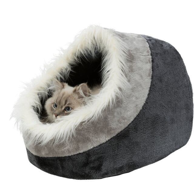 Kattenmand iglo schuilplaats grijs € 29,99 nu voor € 22,50, ., Ophalen of Verzenden, Pluche, .