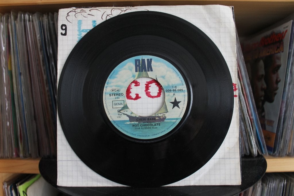 7" Single Hot Chocolate - Cheri Babe / Sexy Lady, Ophalen of Verzenden, Gebruikt, Pop