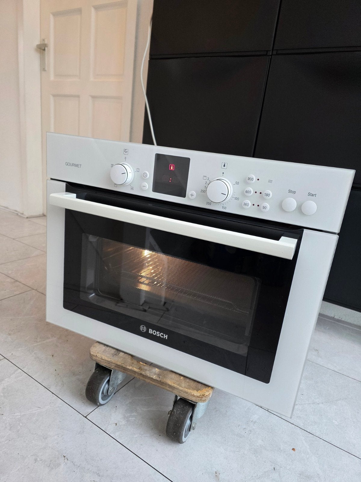 Bosch Inbouw Combi-magnetron 45x60 cm - Zo goed als nieuw, Ophalen, Minder dan 45 cm, 60 cm of meer, Bosch