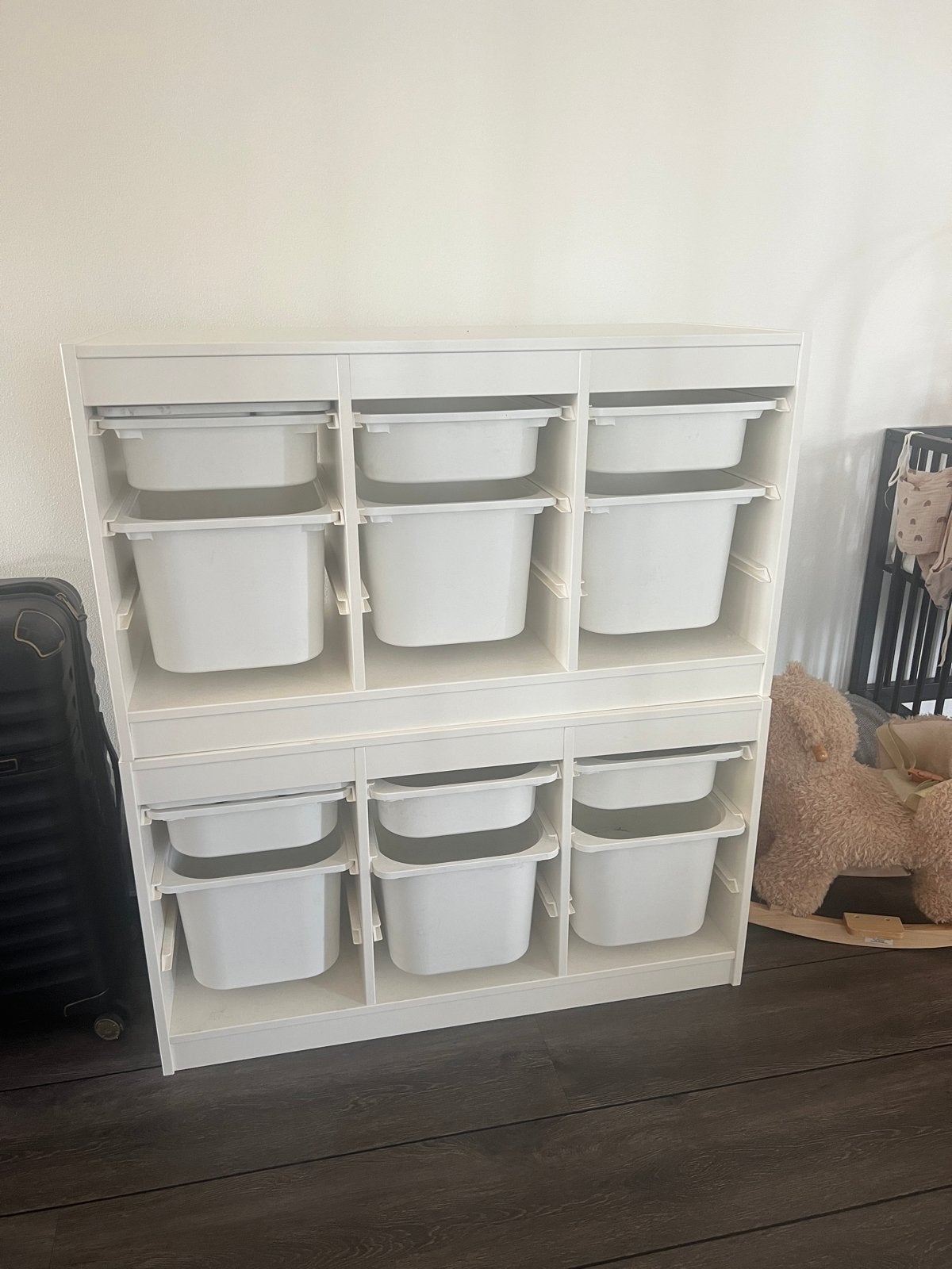 IKEA TROFAST Opbergkast met bakken - 2 losse elementen, Ophalen, Zo goed als nieuw