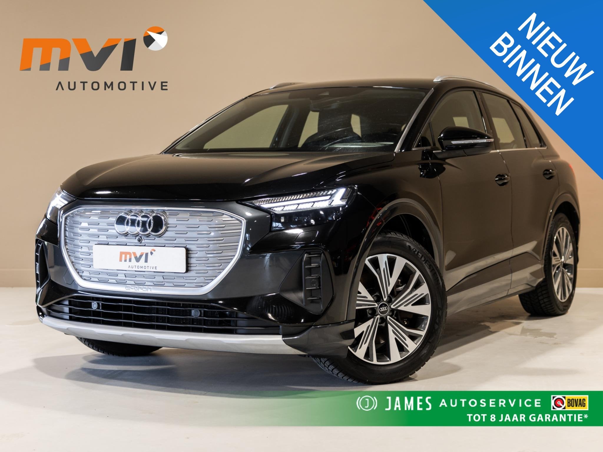 Audi Q4 e-tron 40 Launch edition Advanced 77 kWh SOH 93% / 2, Auto's, Automaat, Dealer onderhouden, Gebruikt, Met garantie (alle)