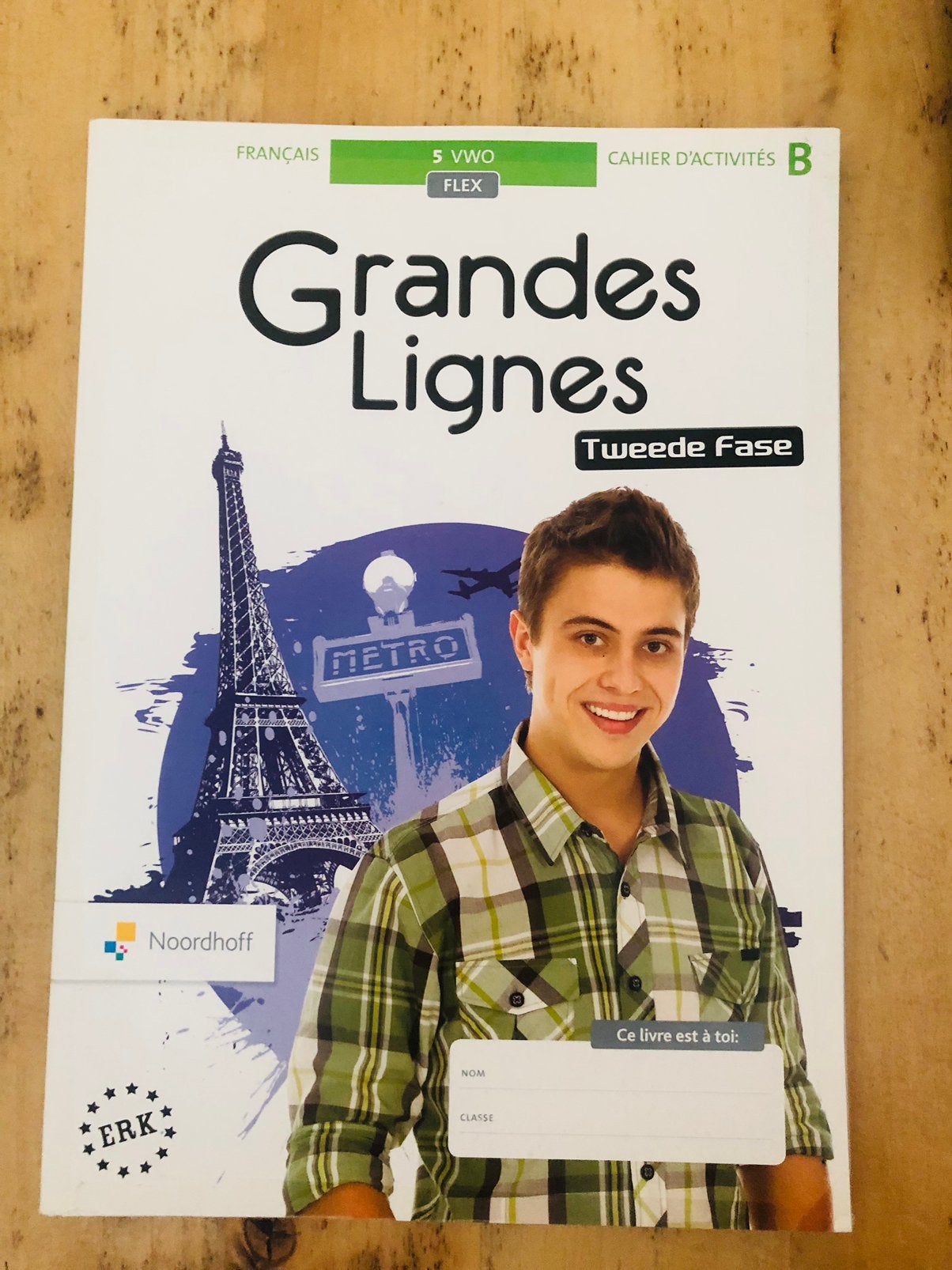 VWO 5 GRANDES LIGNES FRANS deel B, Ophalen of Verzenden, Nieuw, VWO, Frans