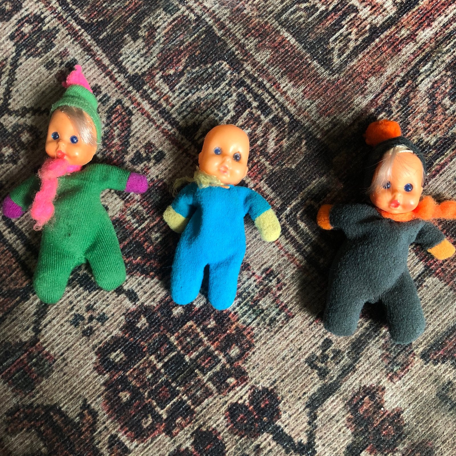 Vintage lucifer popjes jaren 70, Ophalen of Verzenden, Gebruikt, Pop