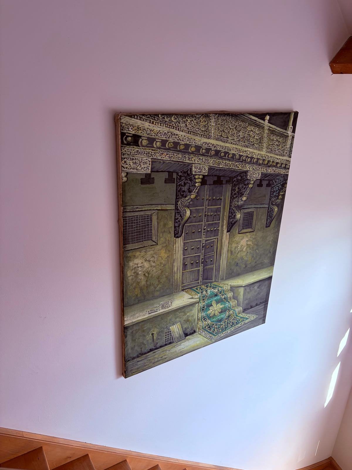marokkaanse canvas, Ophalen