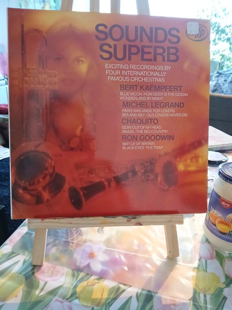 Sounds Superb - Bert Kaempfert, Michel Legrand LP, Ophalen of Verzenden, 1960 - 1969, Gebruikt, 12 inch