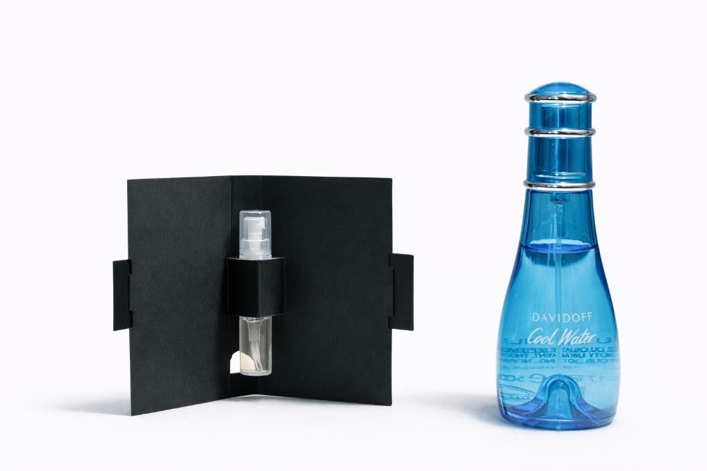 Cool Water – Davidoff (dames, sample 1,2ml) parfum decant, Ophalen of Verzenden, Nieuw