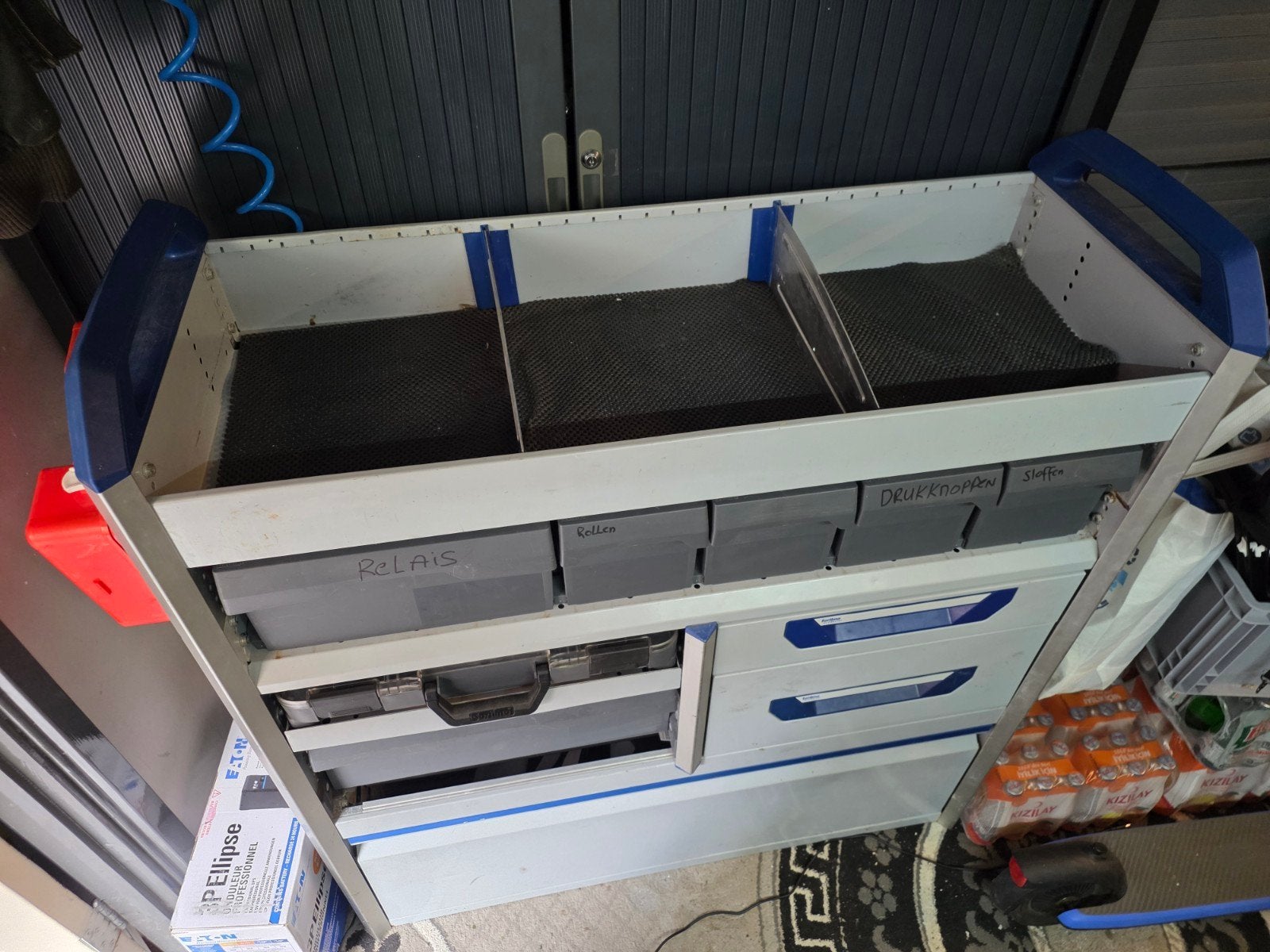 Sortimo Bedrijfswageninrichting met Laden en Bakken, Ophalen of Verzenden, Gebruikt, 70 tot 120 cm