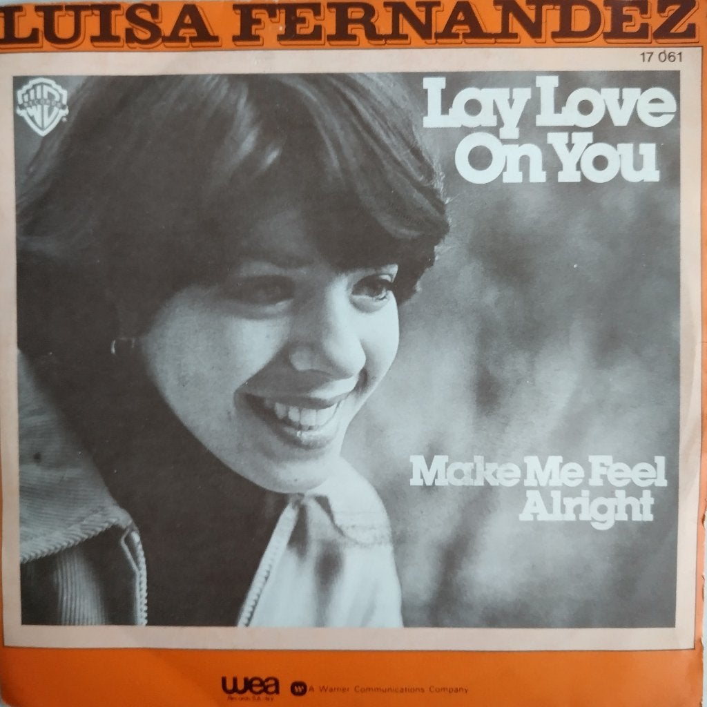 Luisa Fernandez - Lay love on you, 7 inch, Single, Pop, Fotohoes
