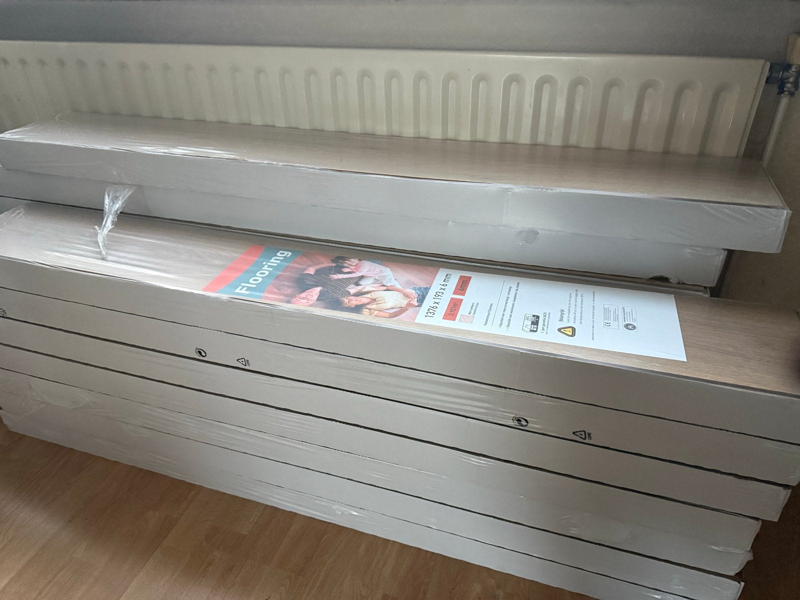 Gamma Laminaat Trend Oak Natur incl. ondervloer, Ophalen, Nieuw, Laminaat
